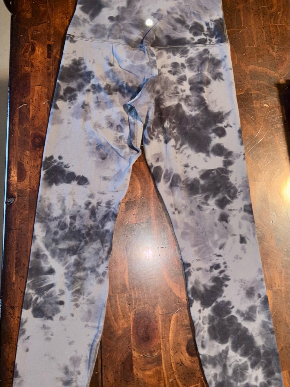 Lululemon -Dye Leggings - Gray/Black